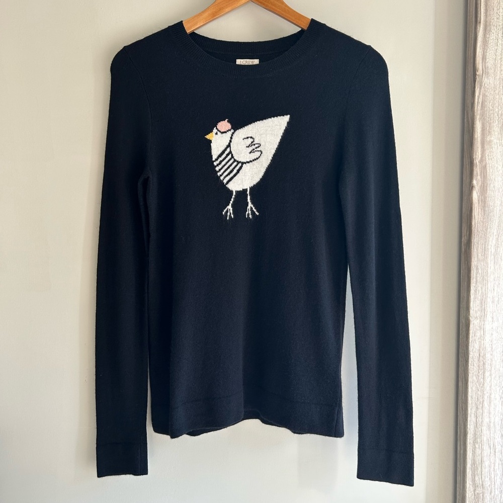 J. Crew Black Knit Sweater